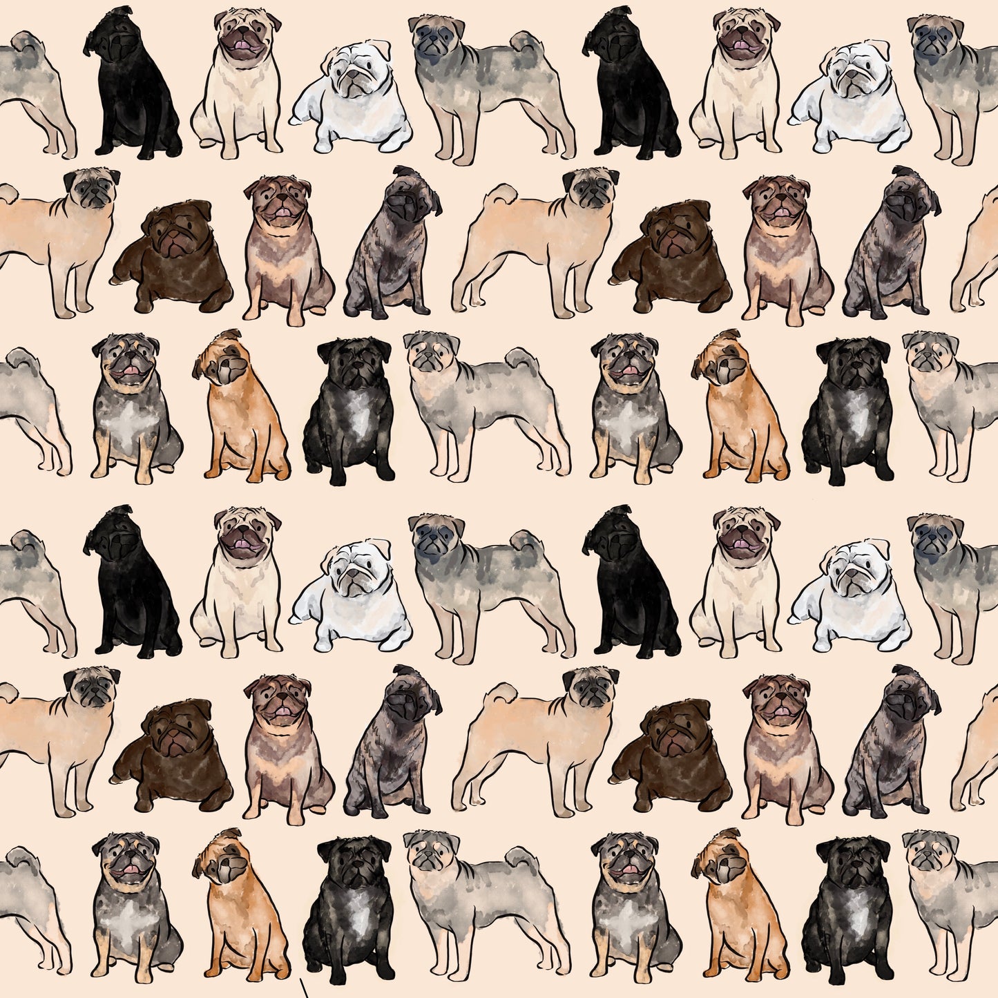 The Pug Human Blanket