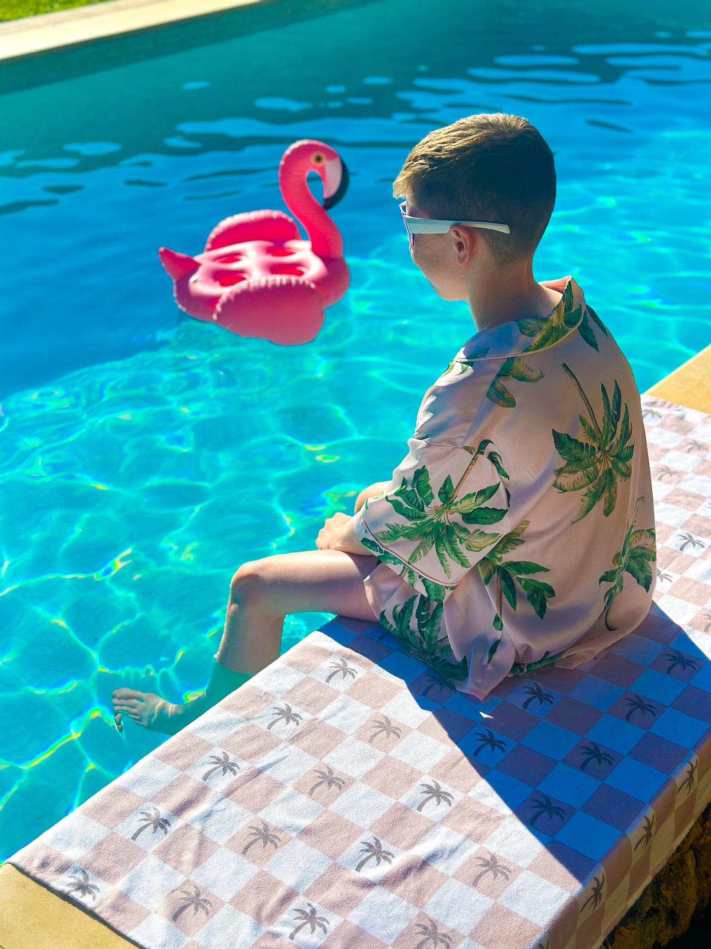 Palm Spring Beach Towel