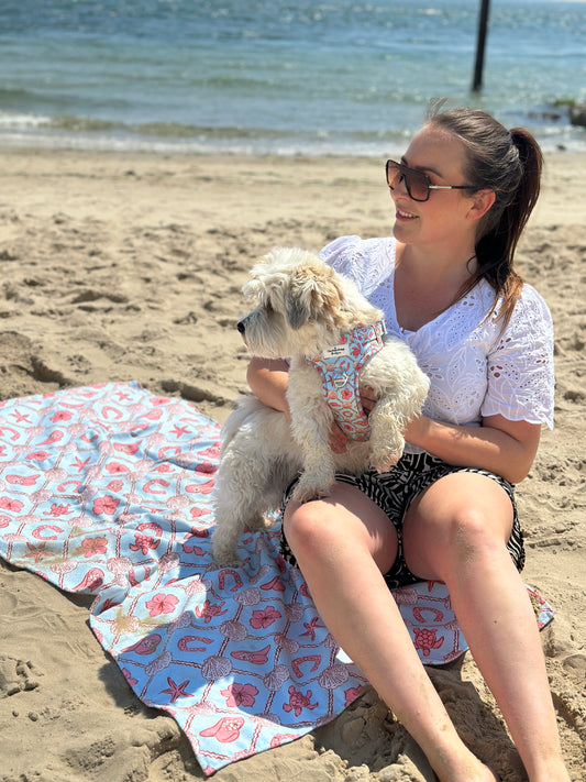 She sells Seashells by the YEEHAW Beach Towel