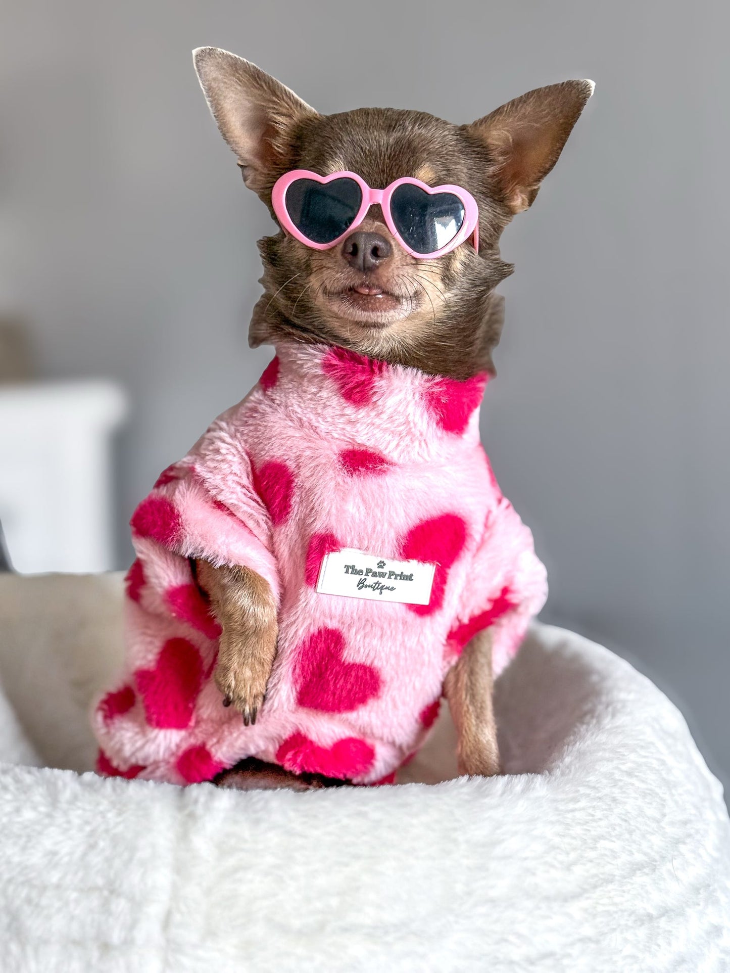The Love Hearts Fluffy & Fabulous Fleece