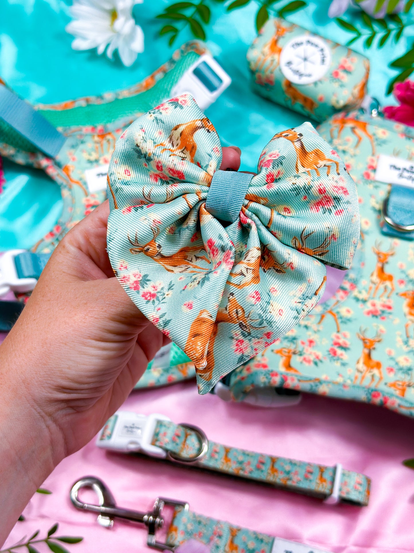 Bambi in Bloom Bow Tie