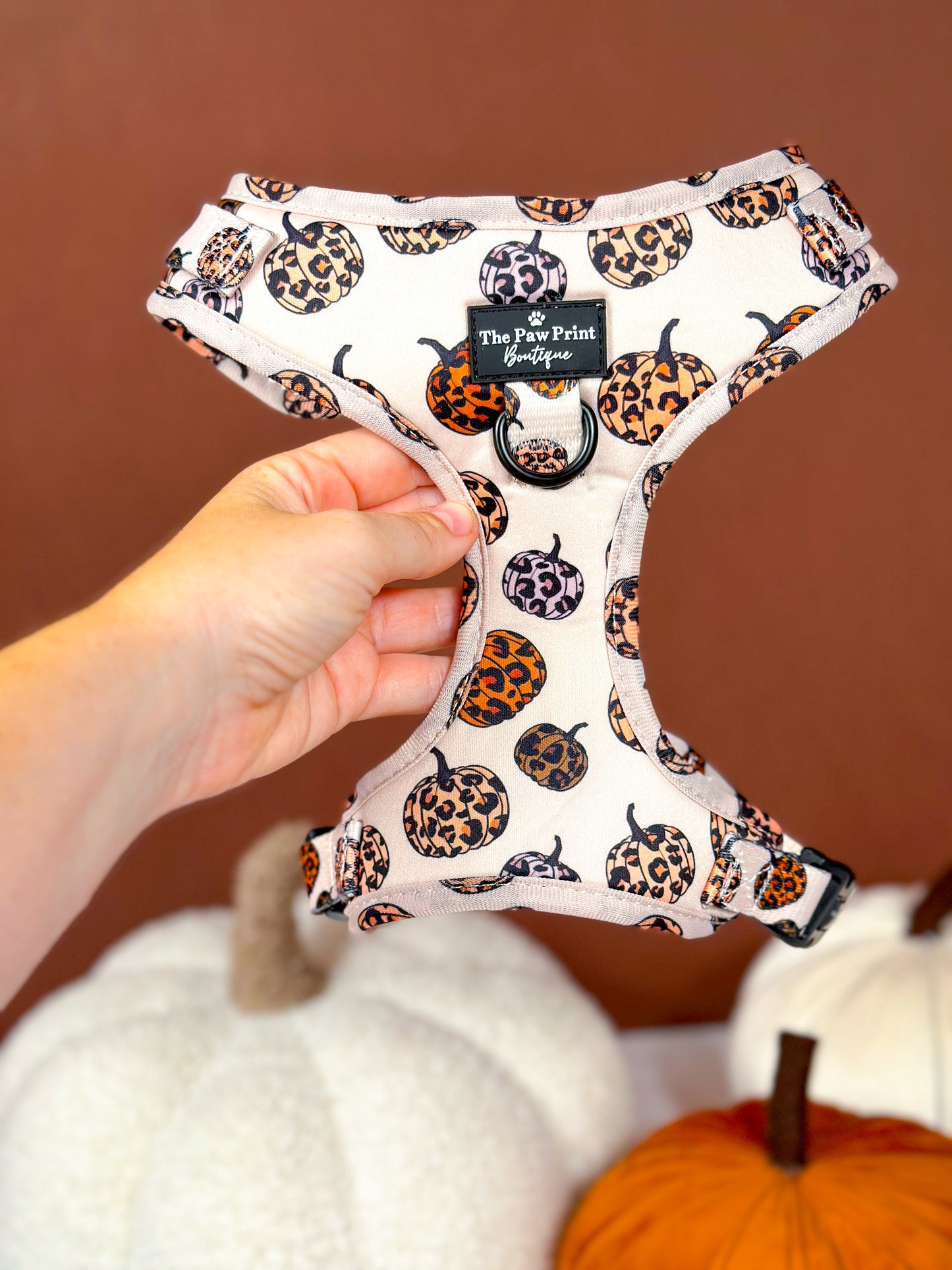 The Leopawrd Pupkins Adjustable Harness