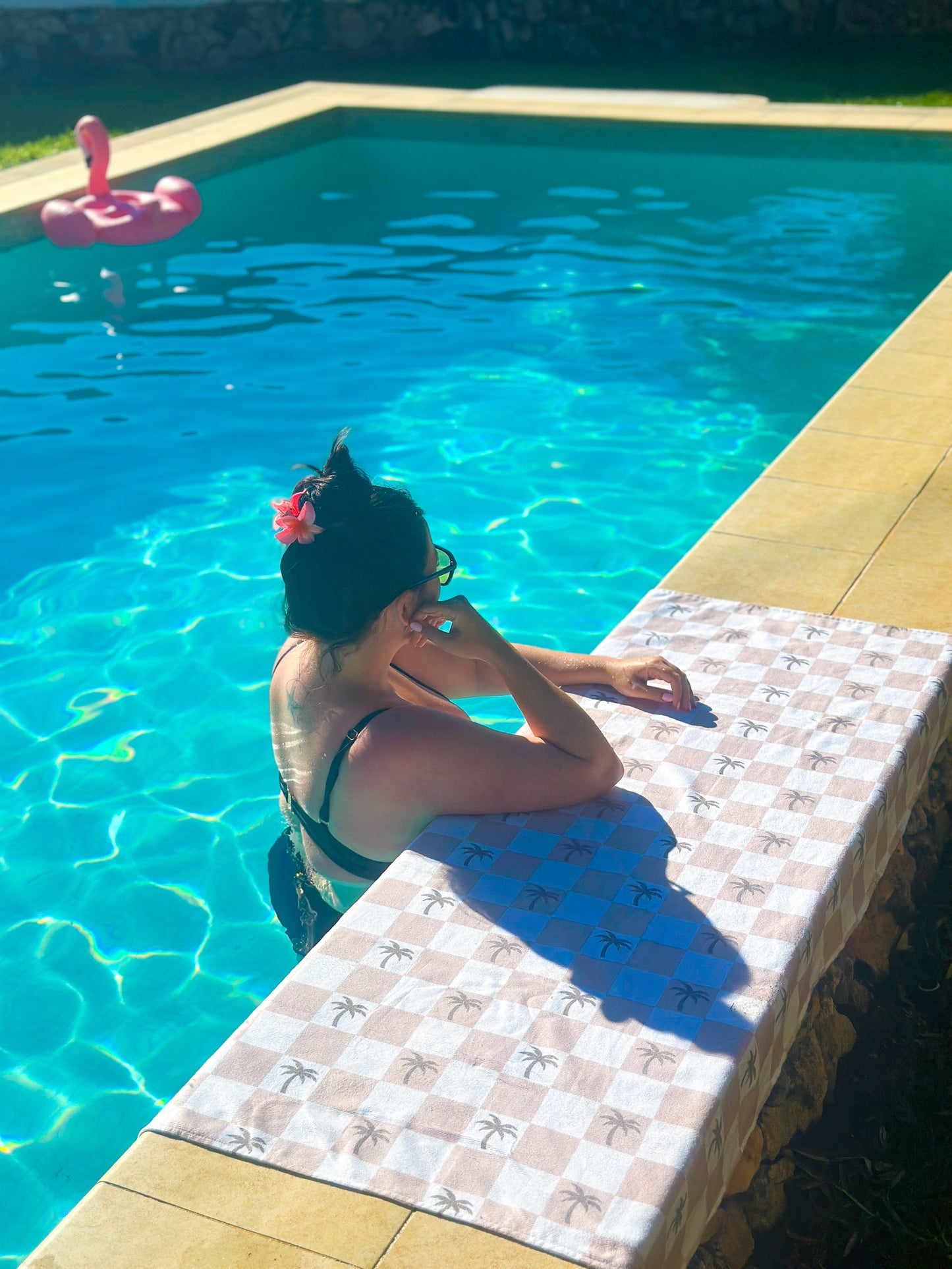 Palm Spring Beach Towel