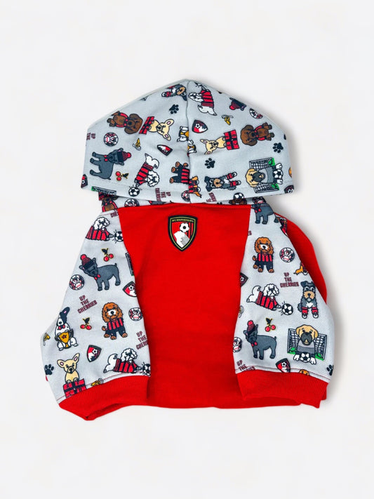 The AFC Bournemouth Dog Hoodie