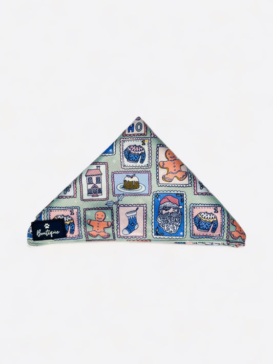 The Santas Stamps Bandana