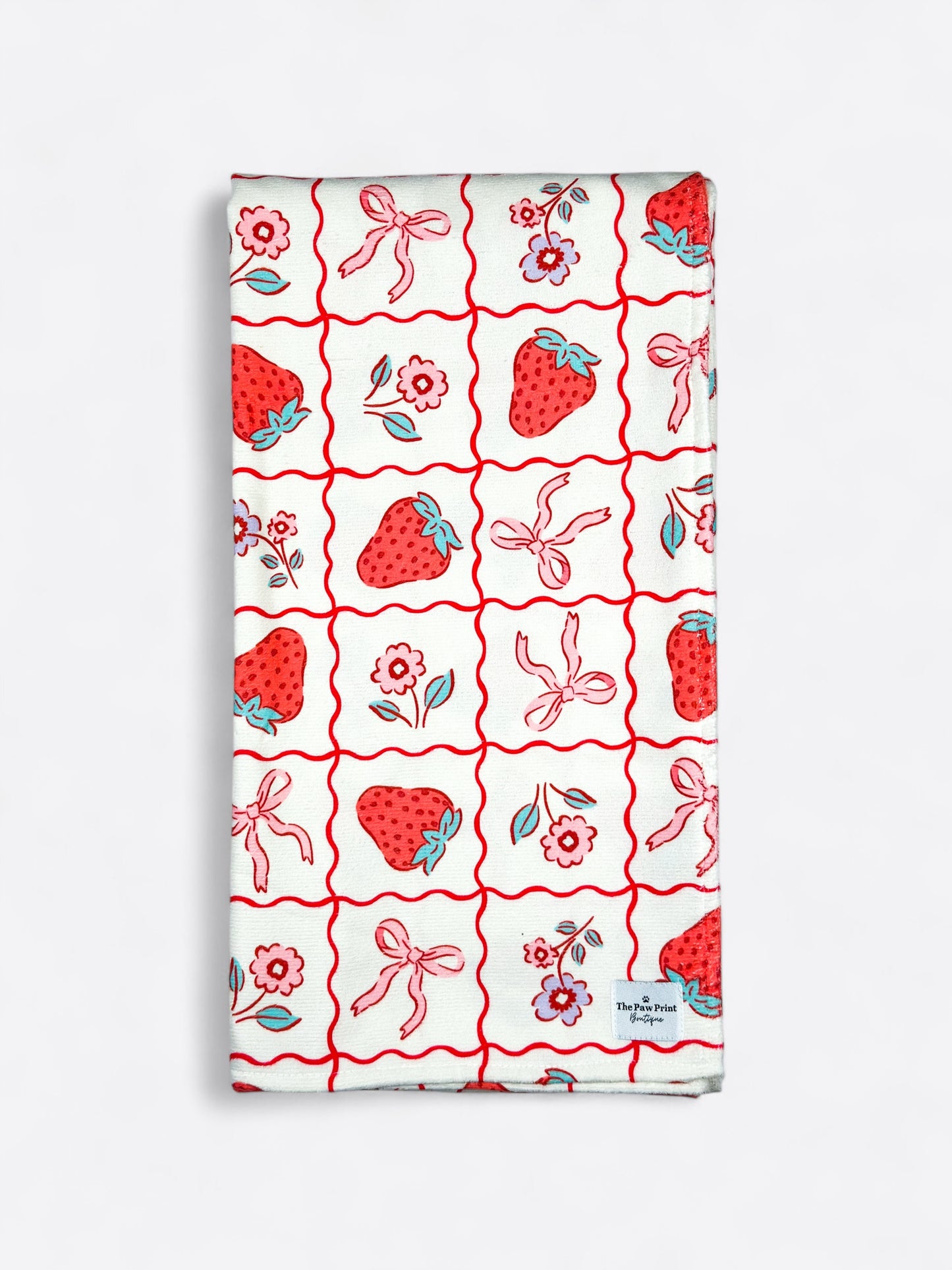 Bows & Berries Beach Towel