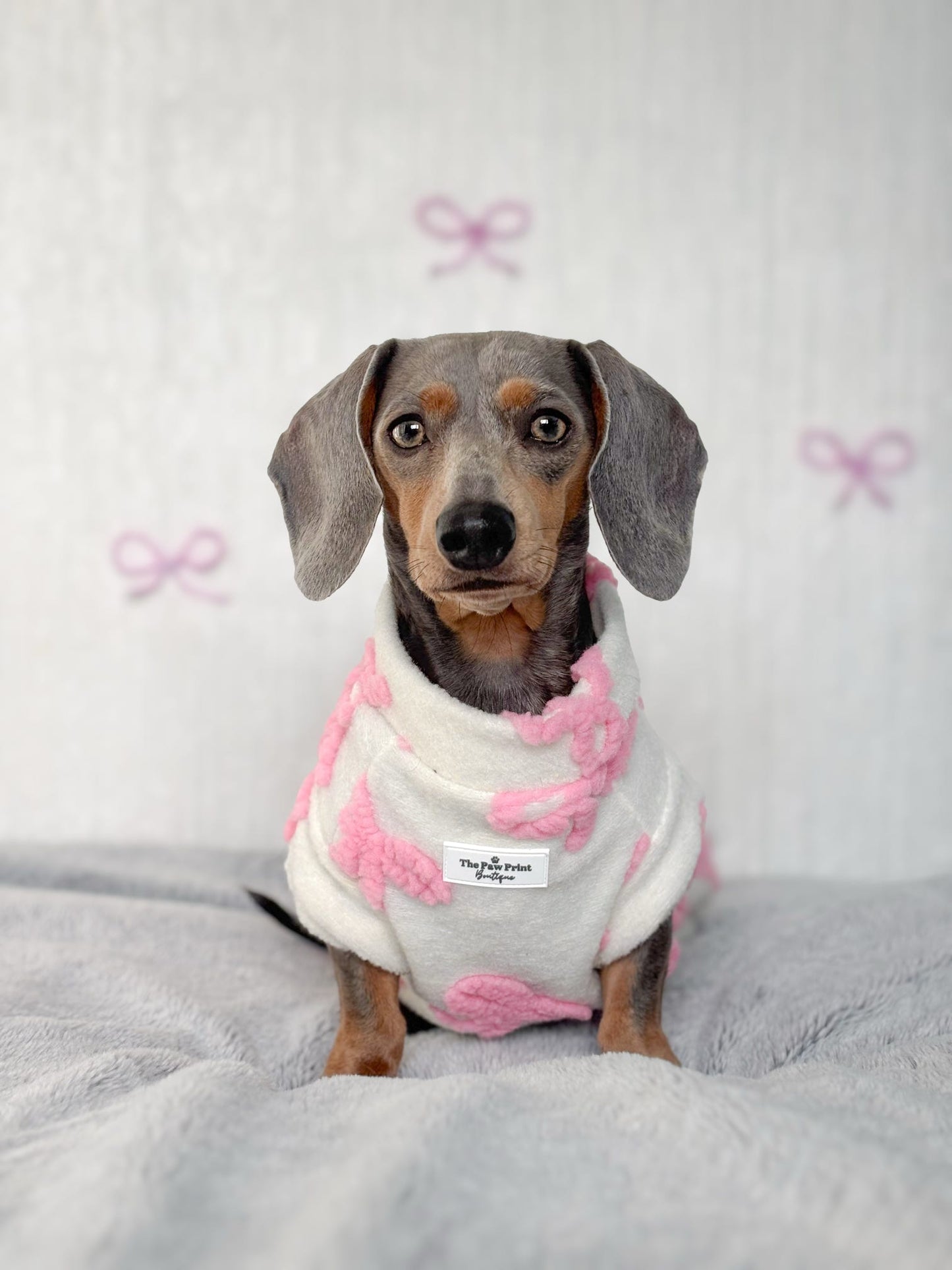 The Pink Bow Fleece