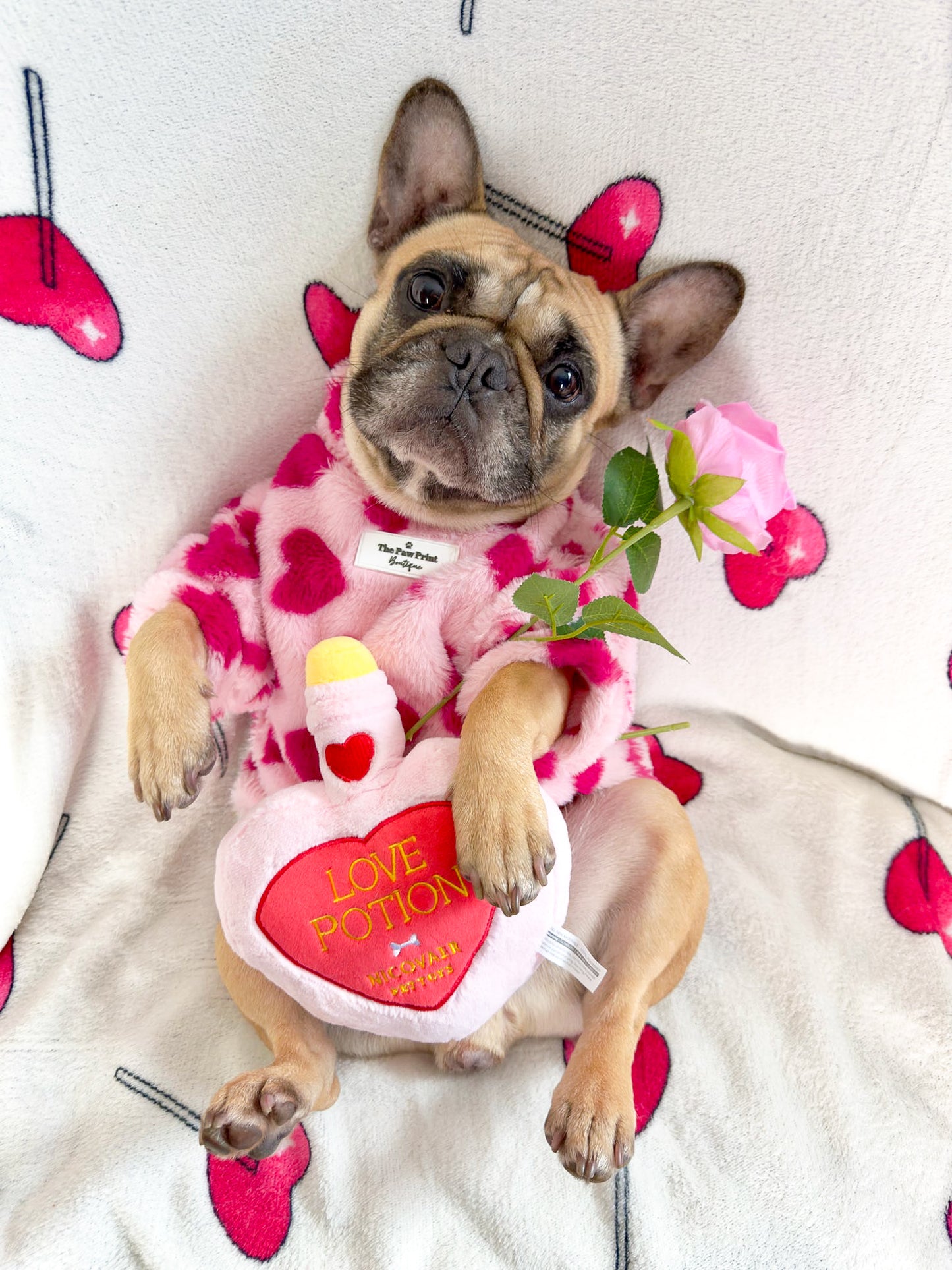 The Love Hearts Fluffy & Fabulous Fleece
