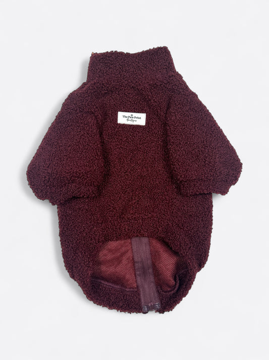 Teddy Fleece - Cherry