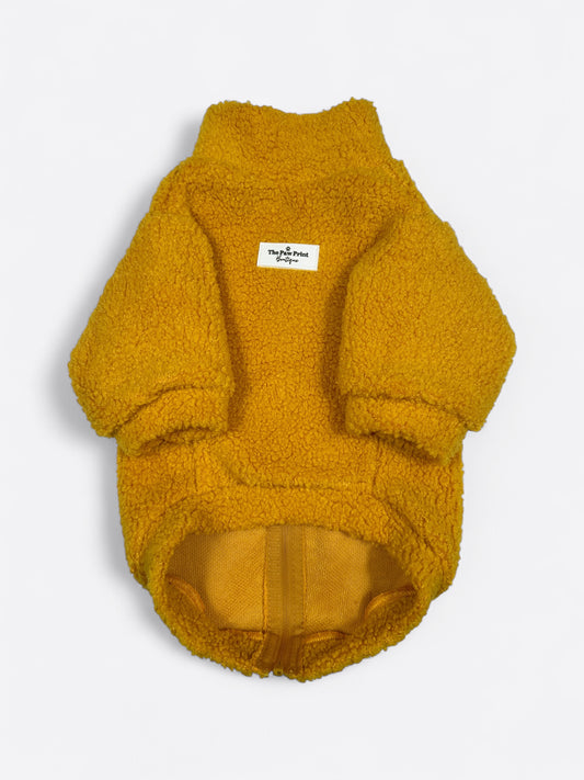 Teddy Fleece - Mustard