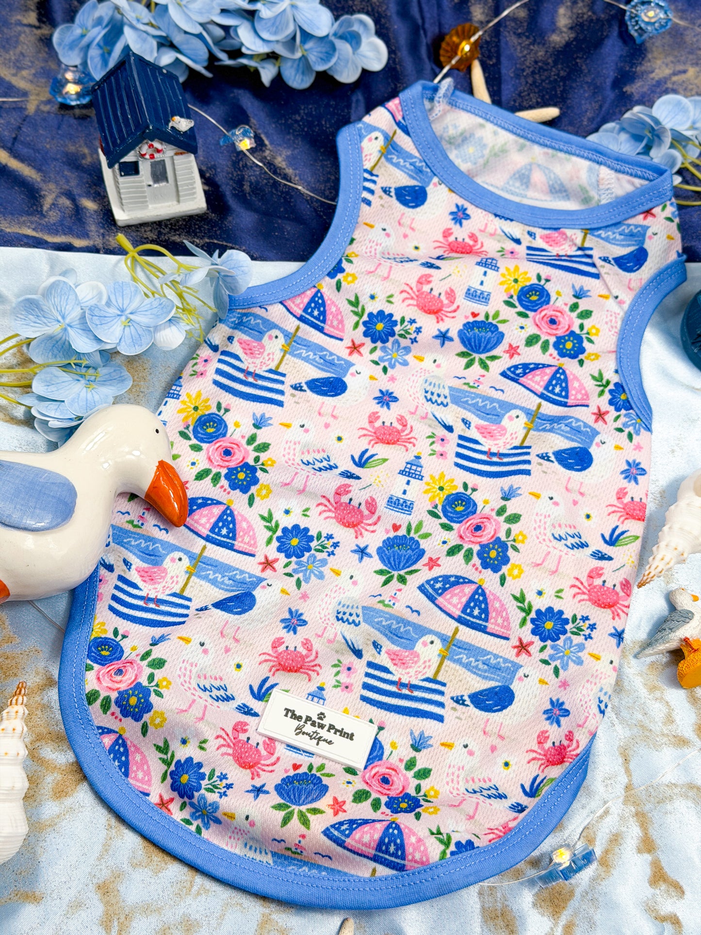 Santorini Seagulls Cooling Vest