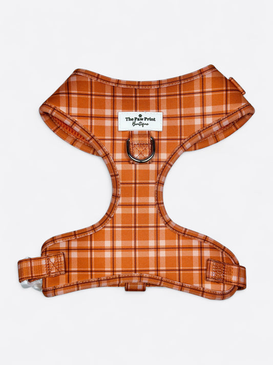 Pooches in Plaid Adjustable Harness