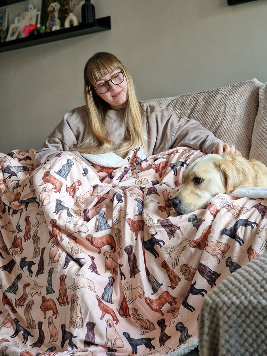The Labrador / Retriever Human Blanket