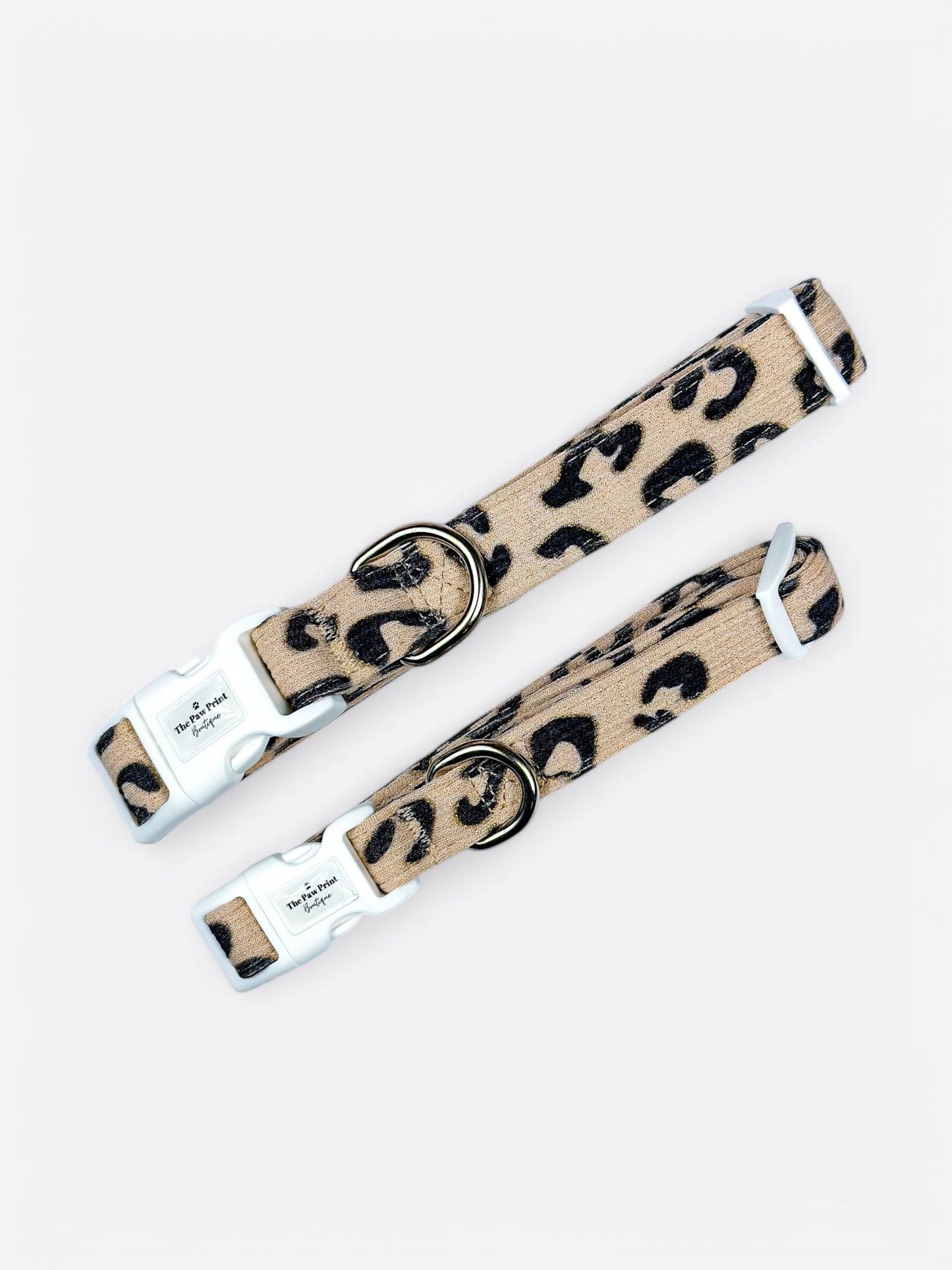 The Luxe Leopard (Beige) Collar