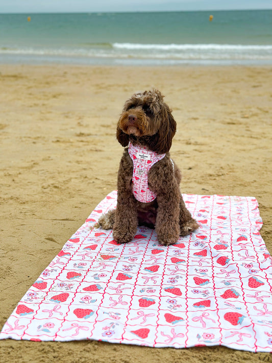 Bows & Berries Beach Towel