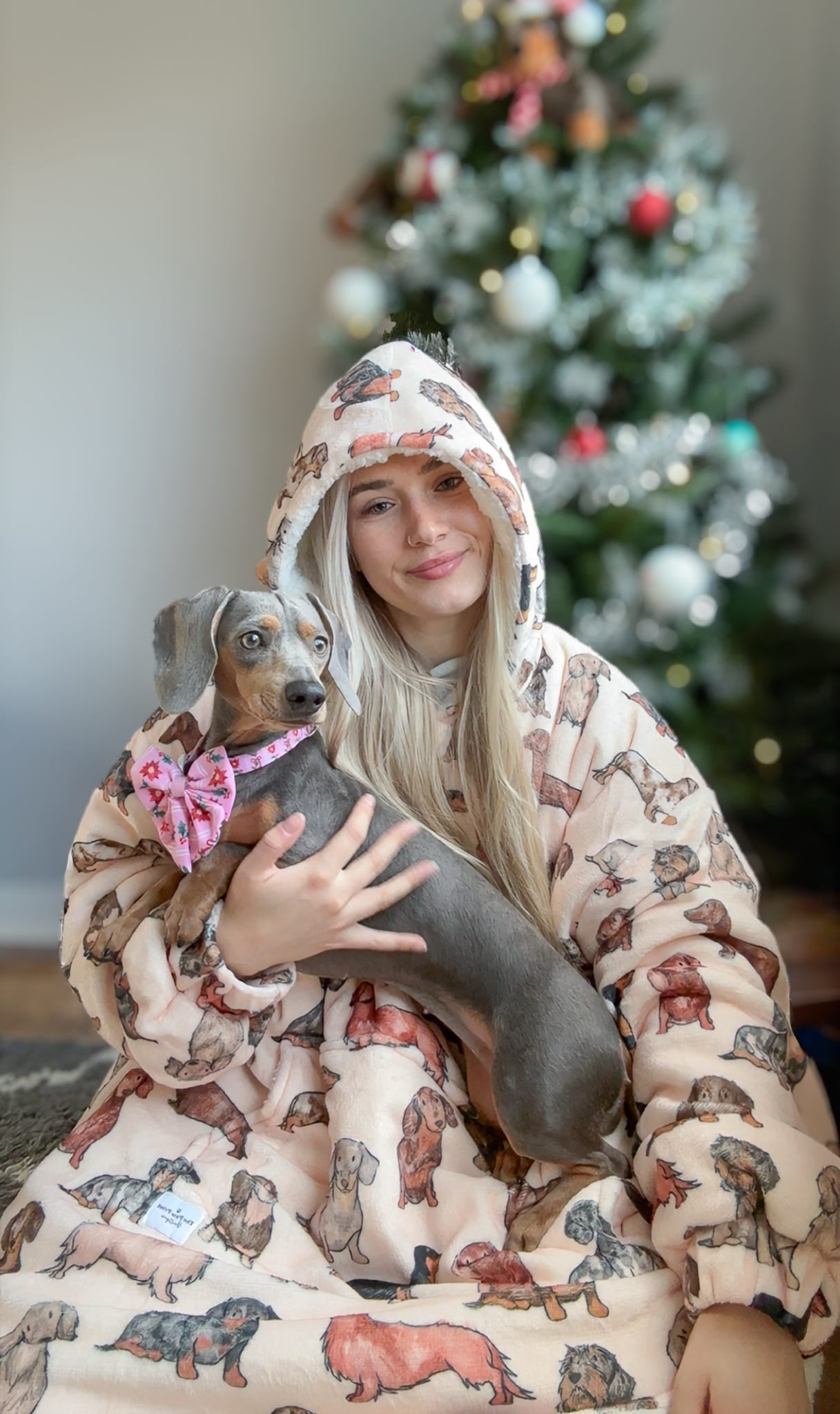 The Dachshund Snuggle Hoodie