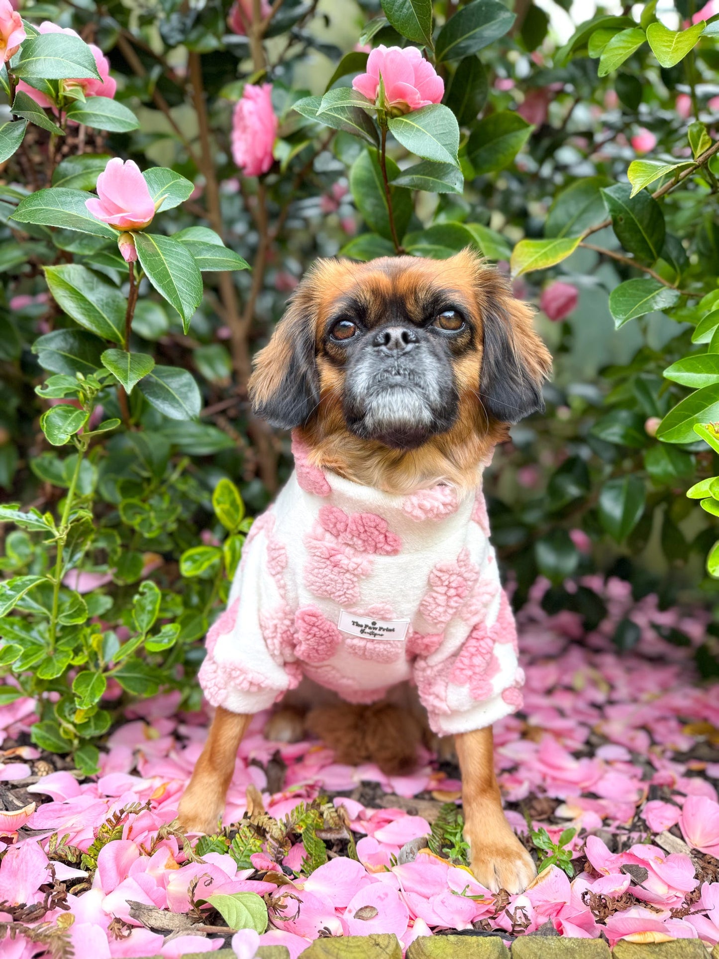 The Peony Pink Floral Fleece