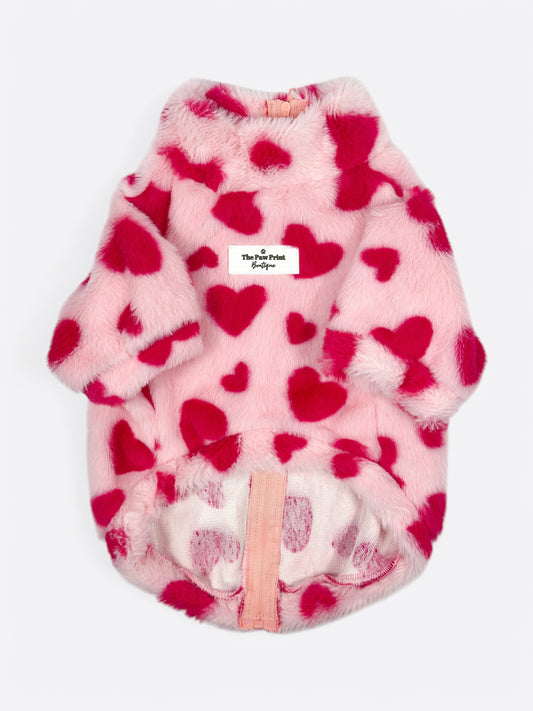 The Love Hearts Fluffy & Fabulous Fleece