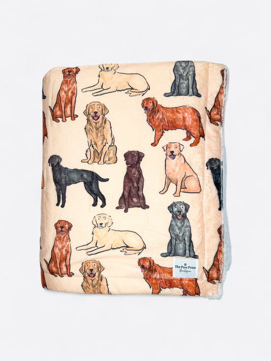 The Labrador / Retriever Dog Blanket
