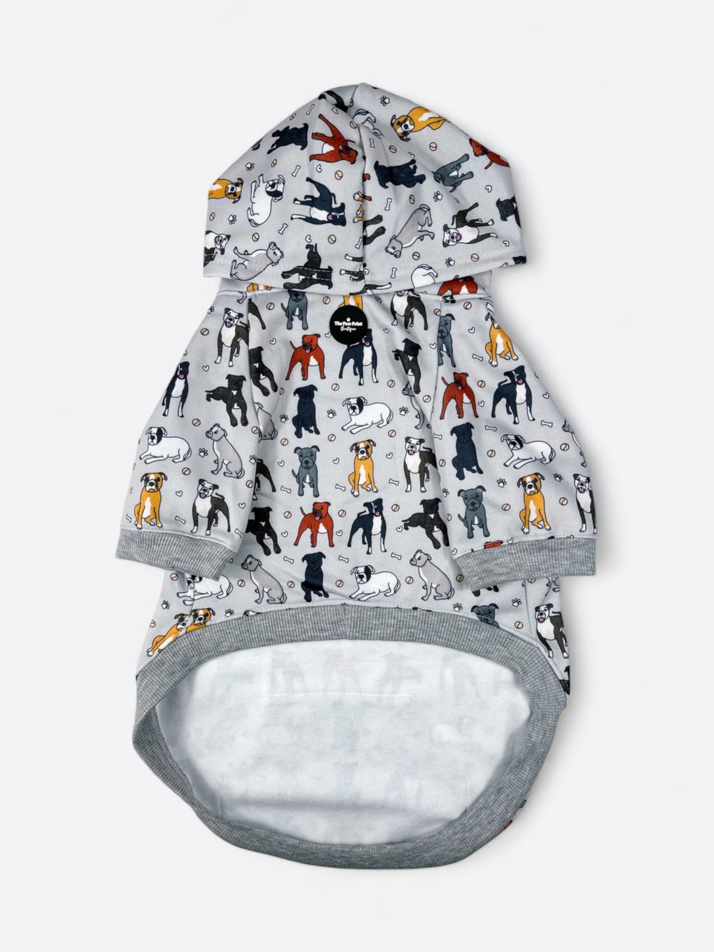 The Staffy Dog Hoodie - All Over Print