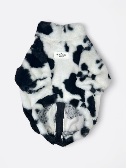 The Cow Print Fluffy & Fabulous Fleece