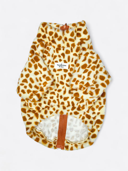 The Giraffe Print Fluffy & Fabulous Fleece