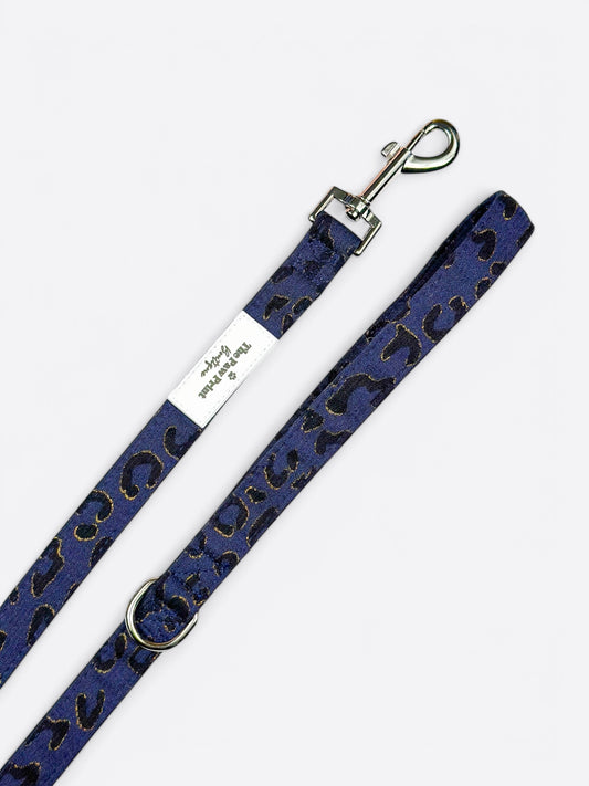 The Luxe Leopard (Navy) Lead