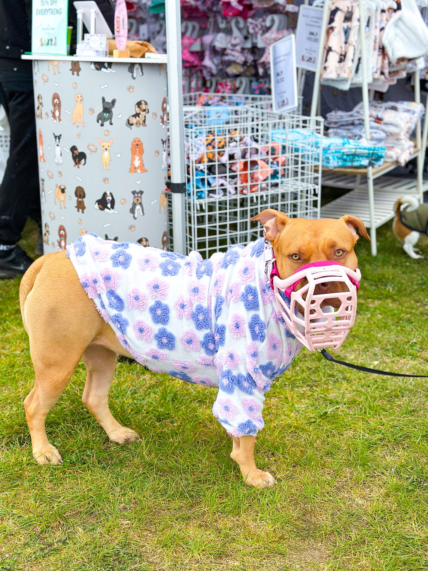The Lavender Lilac Floral Fleece