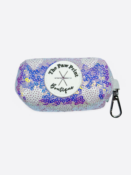 The Sassy in Sequins - Lilac Poo Bag Holder