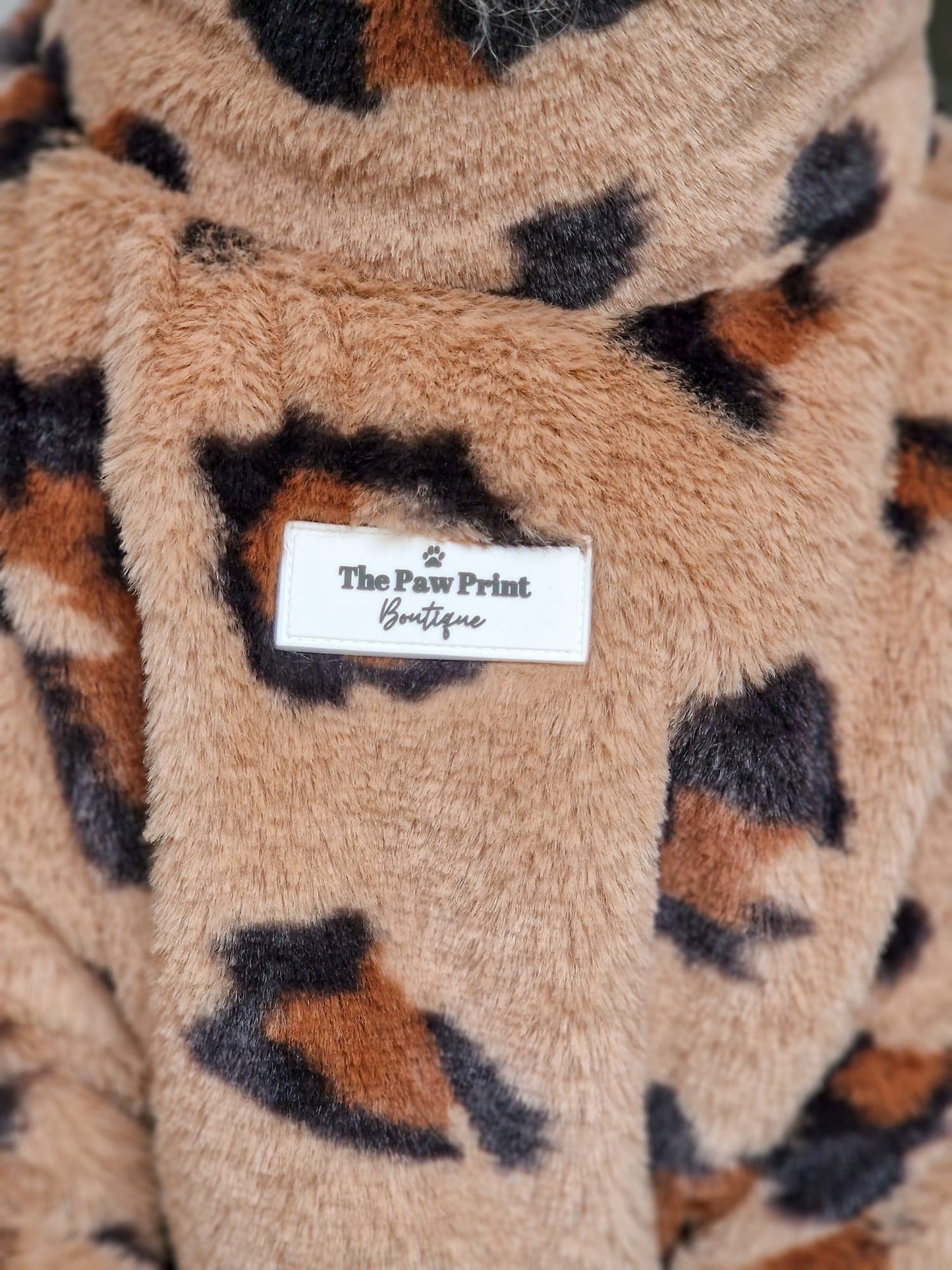 The Leopard Print (Brown) Fluffy & Fabulous Fleece