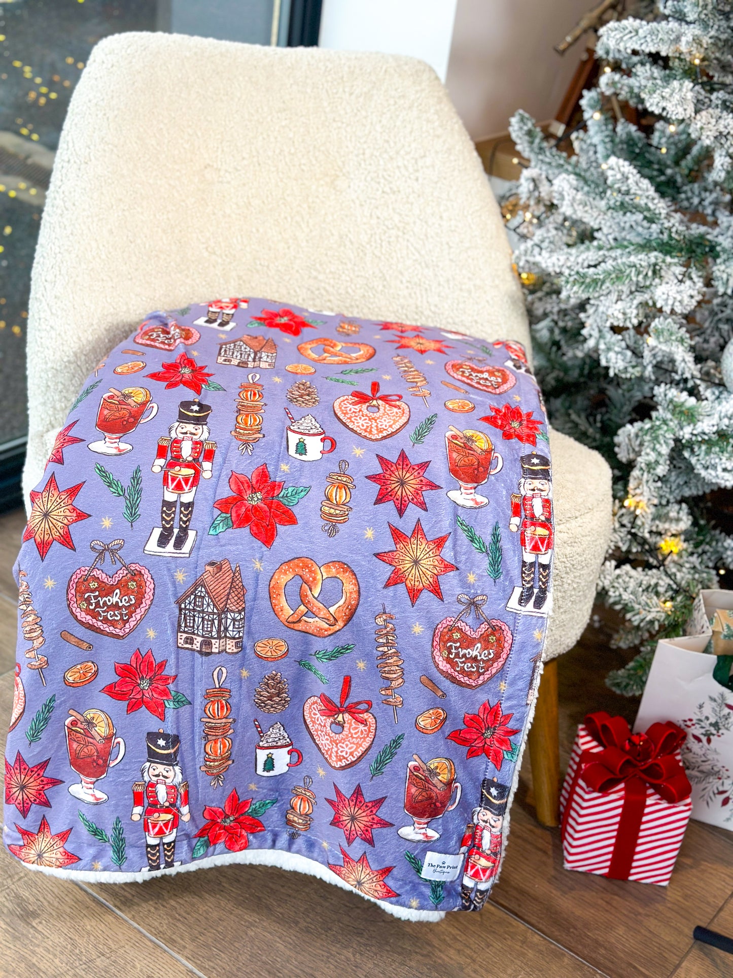 The Christmas Market Human Blanket