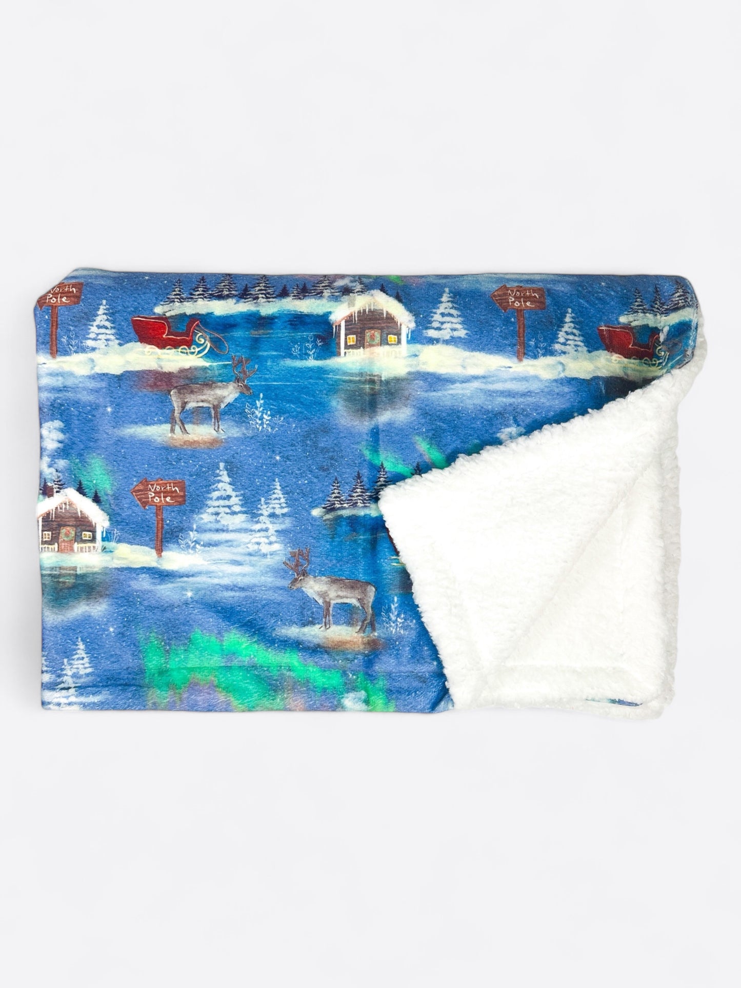 The North Pole Dog Blanket