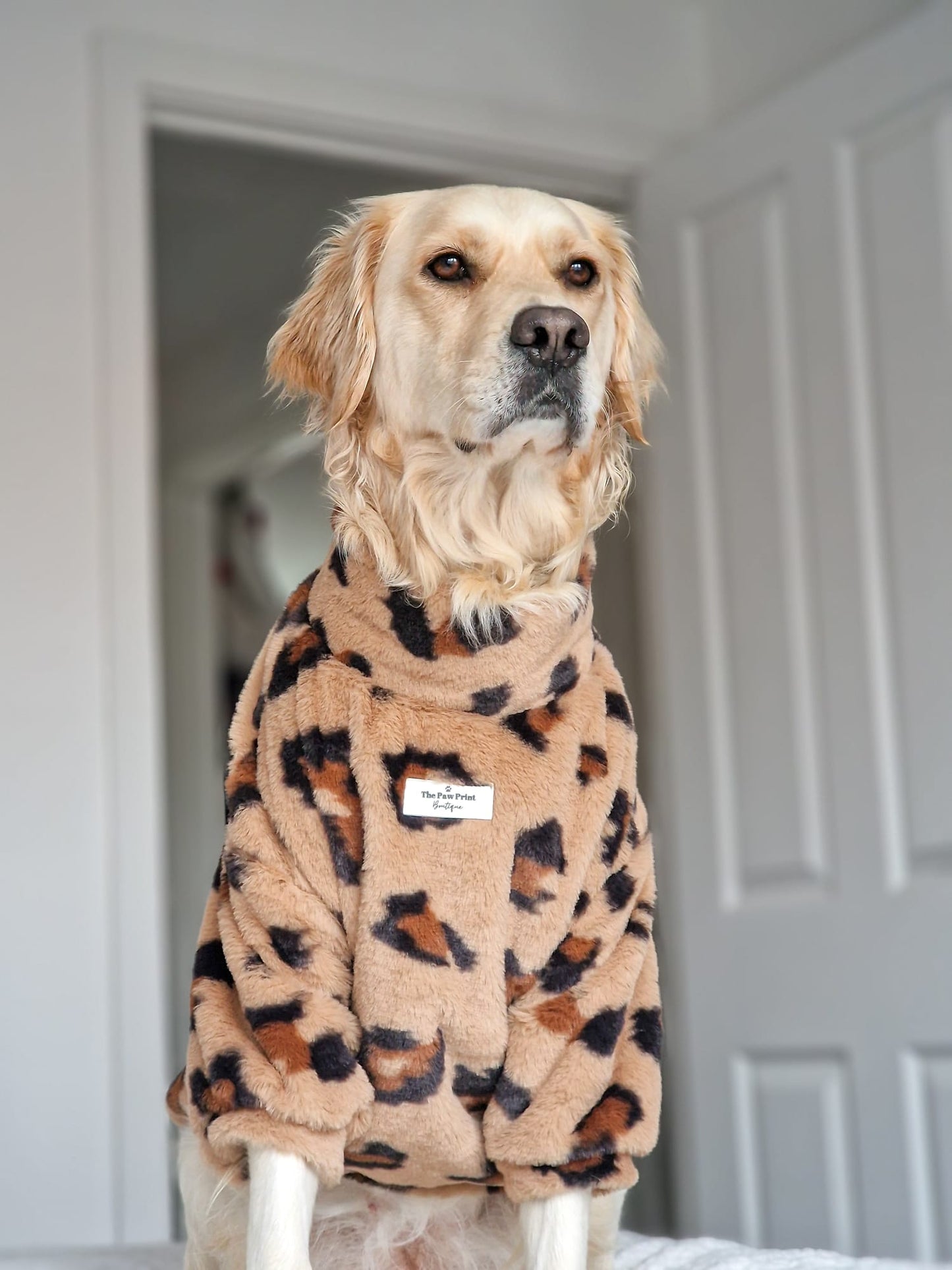 The Leopard Print (Brown) Fluffy & Fabulous Fleece
