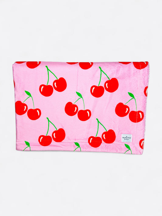 Cherry on Top Dog Blanket