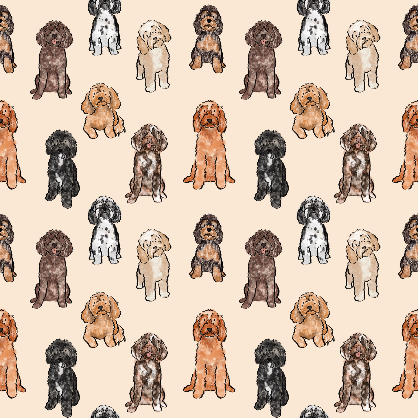 The Oodles & Doodles Dog Blanket