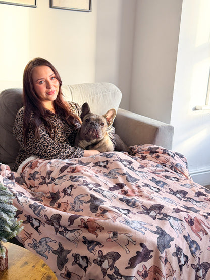 The French Bulldog Human Blanket