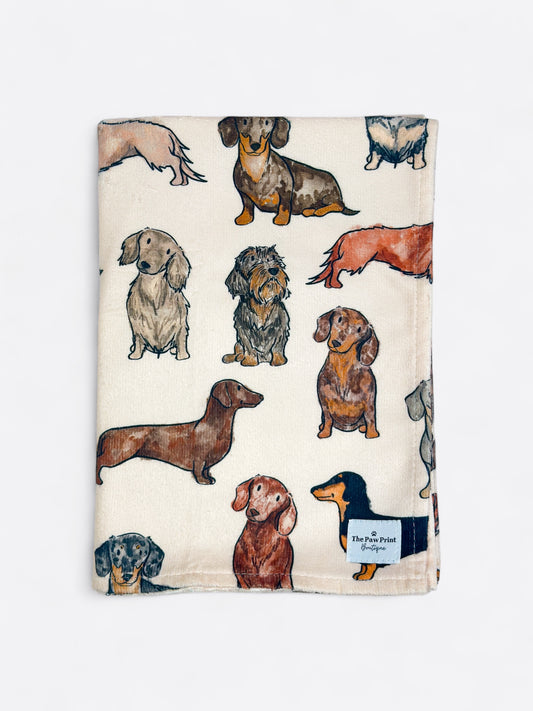 The Dachshund Dog Towel