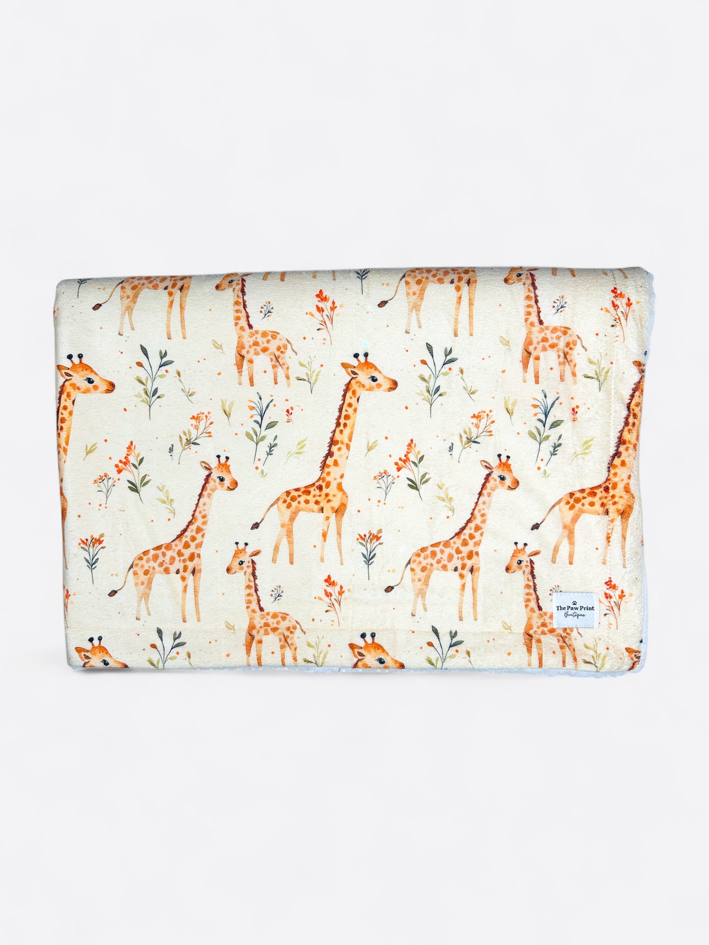The Graceful Giraffe Dog Blanket