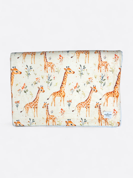 The Graceful Giraffe Dog Blanket