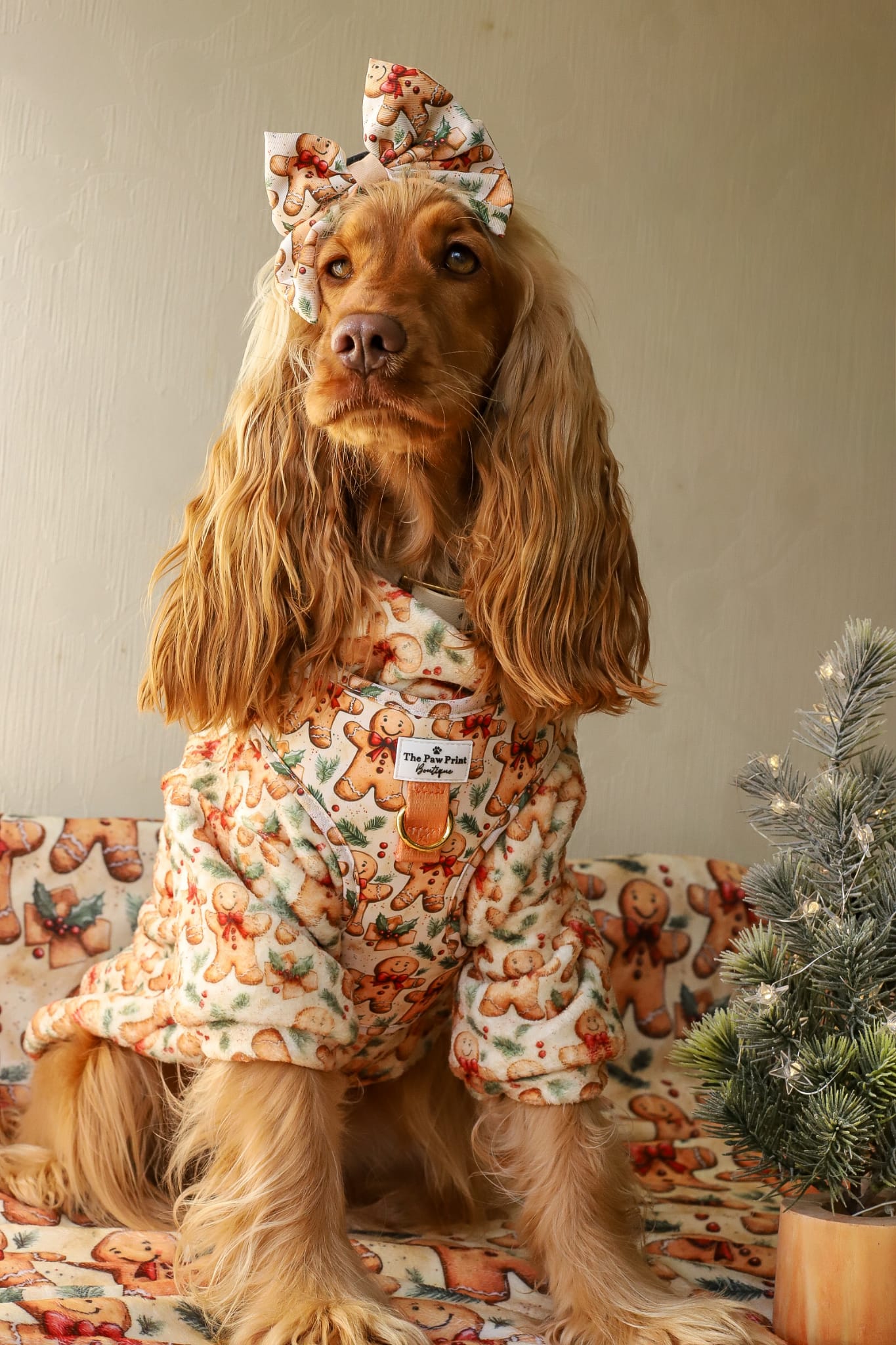 Gingerbread Grove Snuggle Fleece