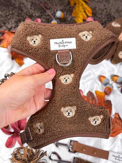 The Embroidered Little Bear Cub Adjustable Harness