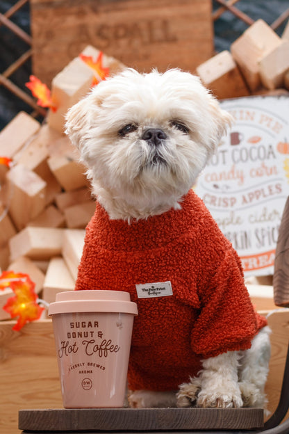 Teddy Fleece - Burnt Orange