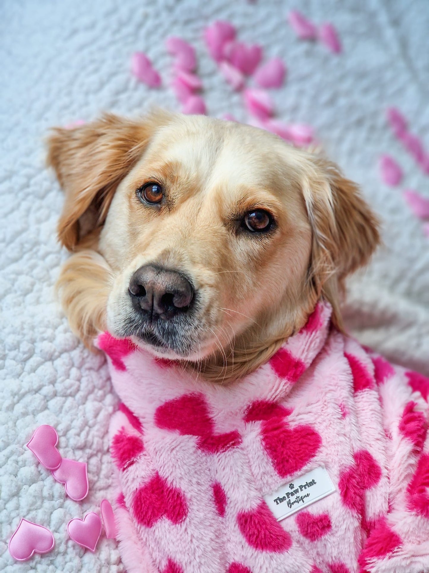 The Love Hearts Fluffy & Fabulous Fleece