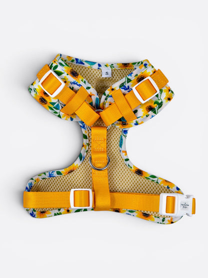 Sunny Sunflowers Adjustable Harness