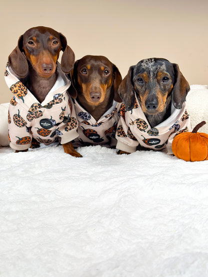 Leopawrd Pupkins Hoodie (All over Pumpkins)