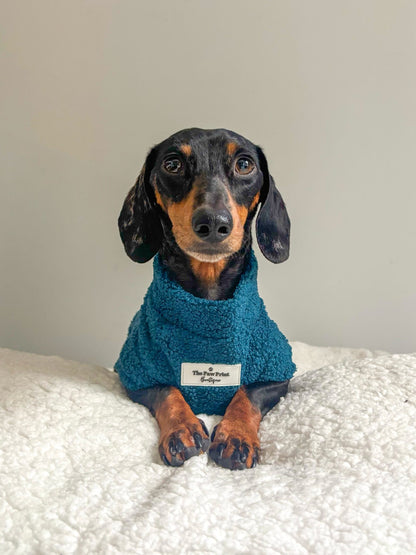The Teal Teddy Fleece