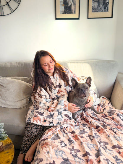 The French Bulldog Snuggle Hoodie