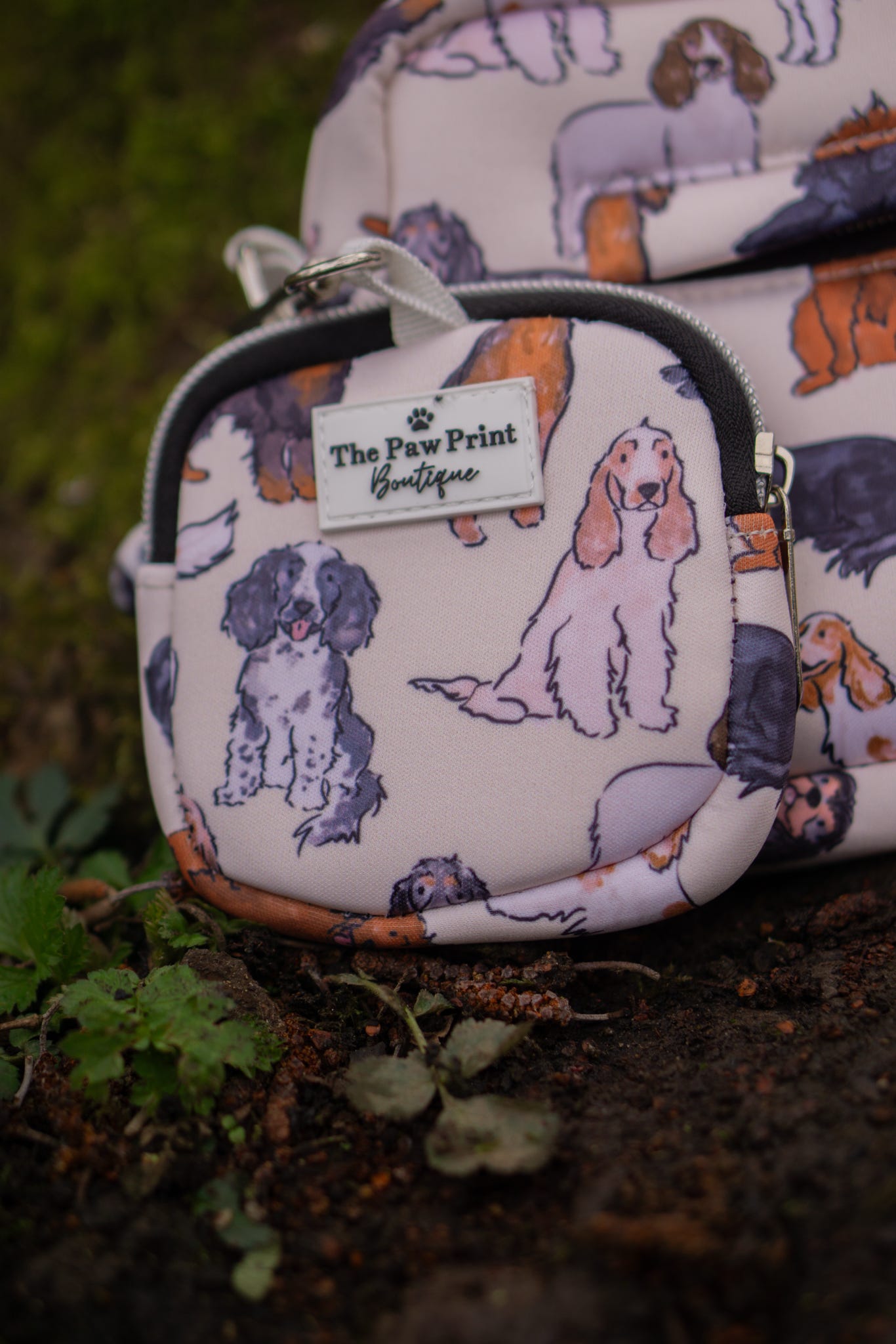 The Spaniels Dog Walking Bag