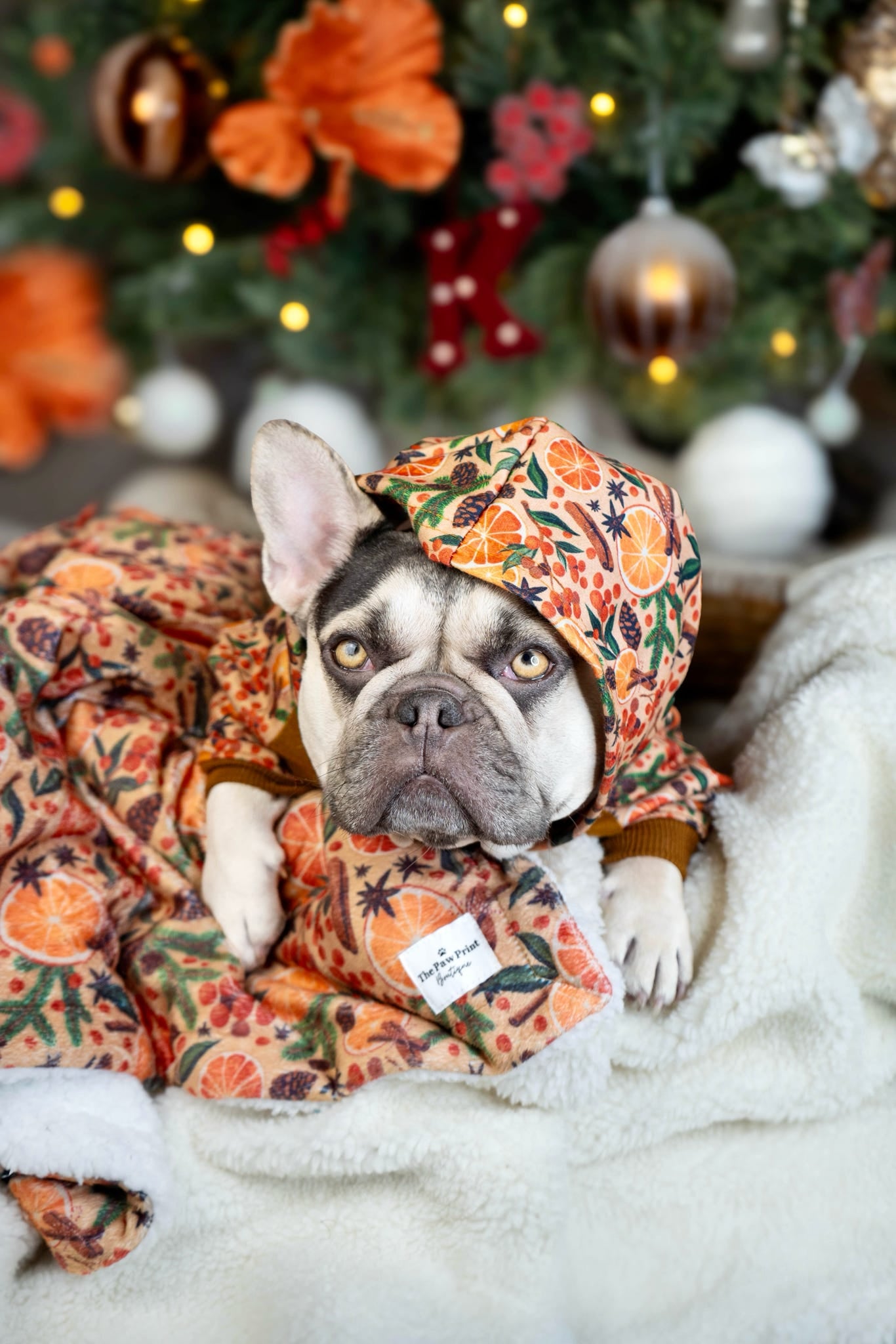 The Winter Scents Dog Hoodie