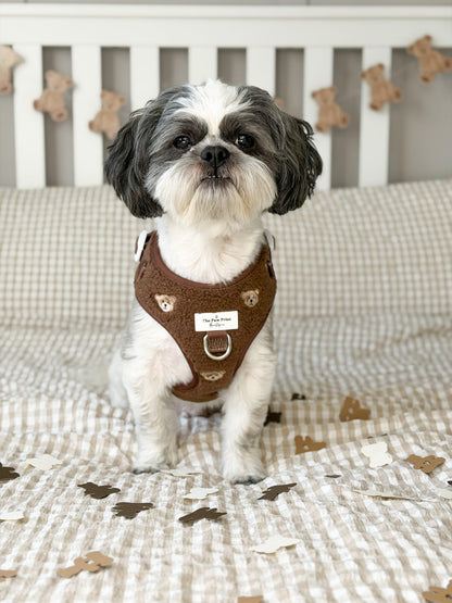 The Embroidered Little Bear Cub Adjustable Harness